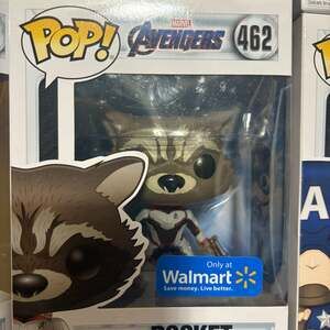 Funko Pop! Marvel Avengers Endgame Rocket #462 Walmart Exclusive